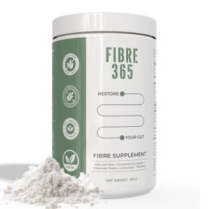 Fibre 365 Daily Fiber Supplement Powder (210g) | 6g Soluble Fiber Per Serving | Supports Digestion, Gut Health & Regularity | Helps Relieve Bloating, Gas & Constipation | Isabgol (Psyllium Husk) Alternative
